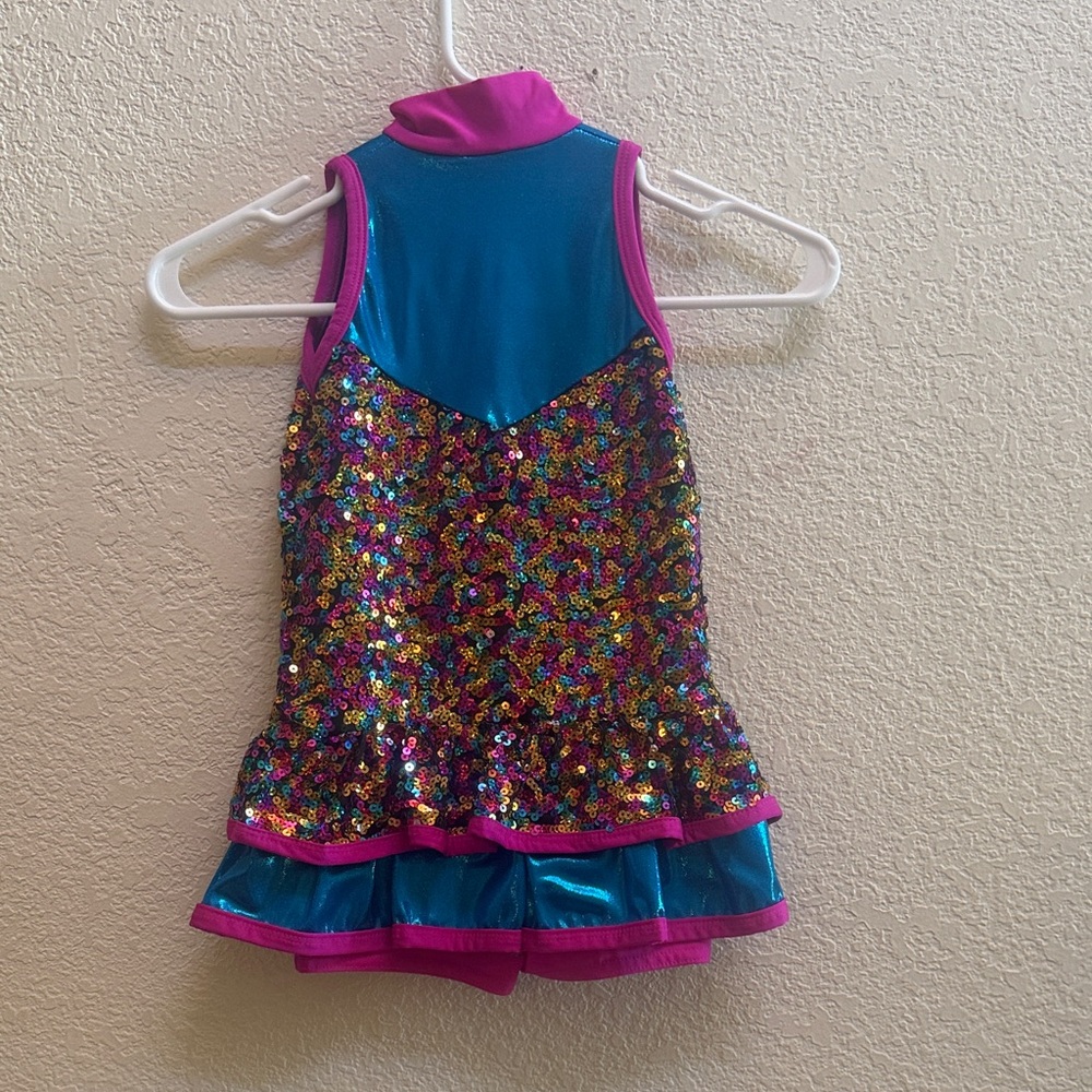 Colorful Sequin Kids Costume